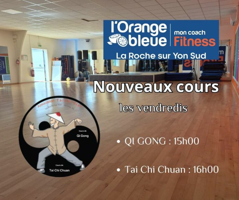 Nouveaux cours de Tai Chi et Qi Gong à la Roche sur Yon en Vendée avec Michel Mathé